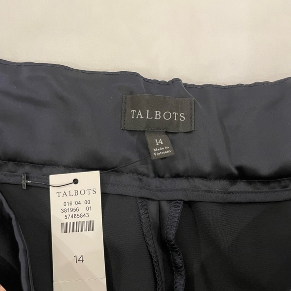 Talbots Black Straight Leg Pants - Picture 11 of 13
